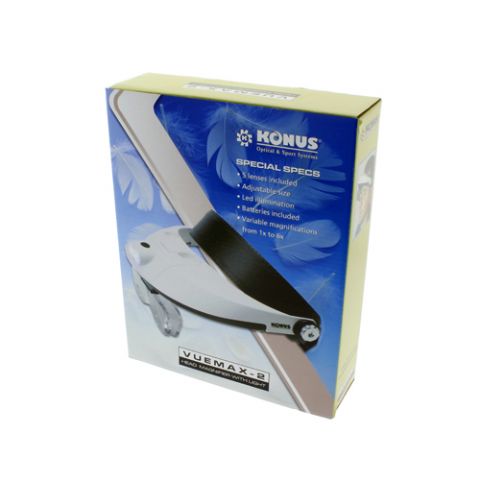 Konus Hauptlupe vuemax-2 mit LED-Licht
