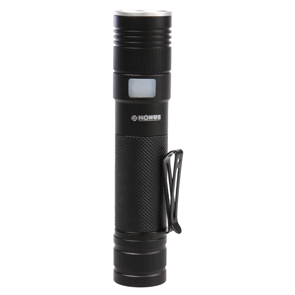 Konus wiederaufladbare Taschenlampe Konuslight RC-5