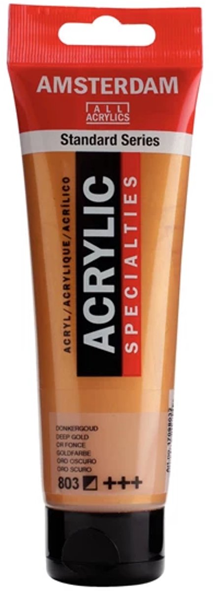 Amsterdam Talens Acrylfarbe Dunkelgold 3 Stück