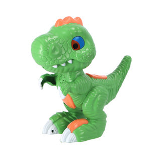 Dino mit Licht und Klang und Reden zurück