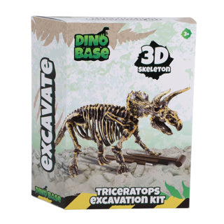 Dinobase Dinobase 3D Triceratops Skeletton