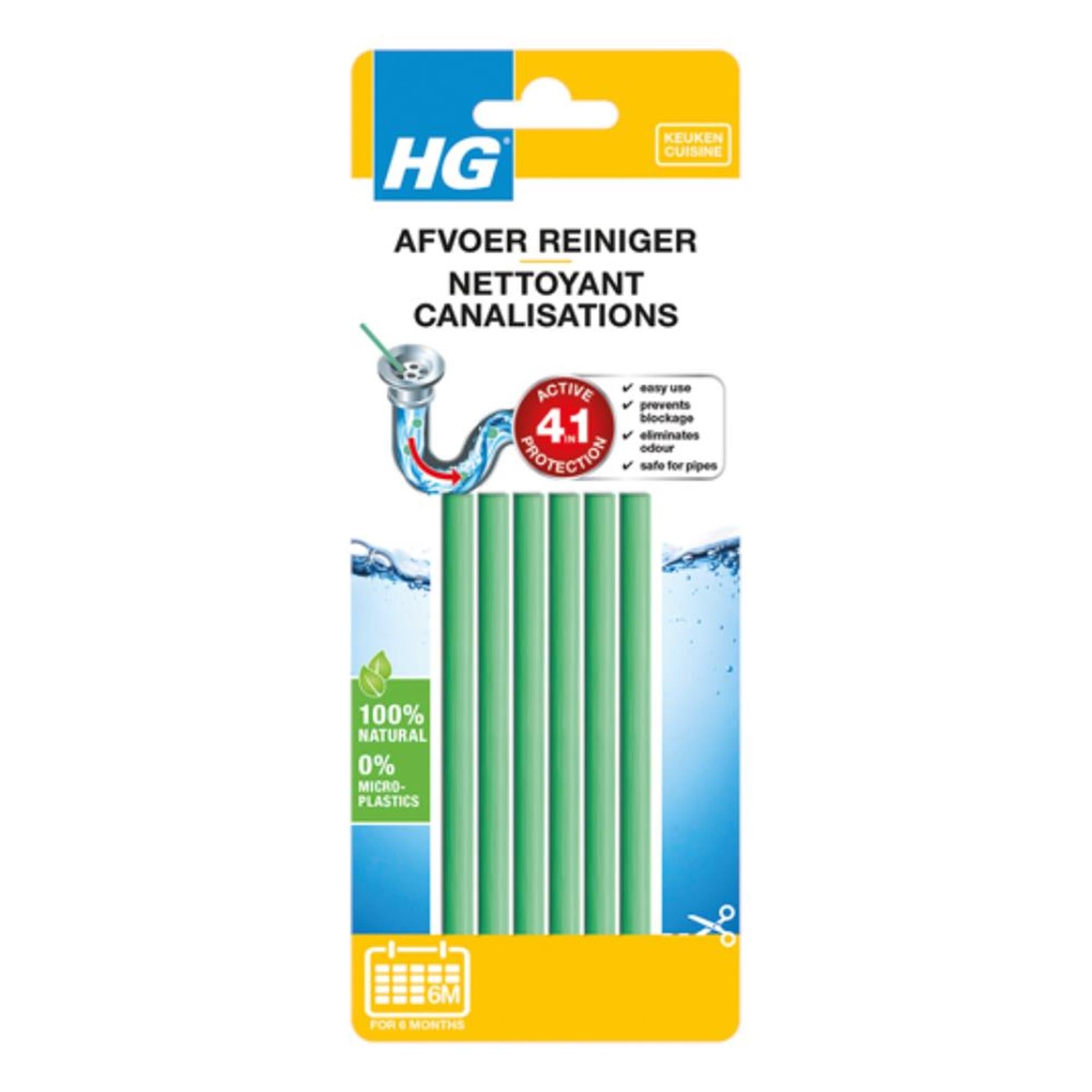 Hg Hg Abflussreinigung Sticks 6 Teile