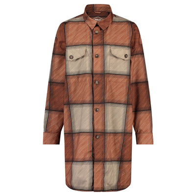 Puch übergroßes Regenshirt Winterregenmantel Urban Outdoor Damen Zinnober