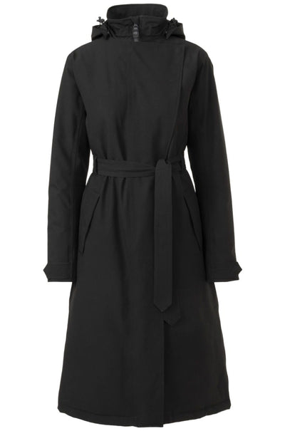 Puch Trenchcoat Winter Regenmantel Urban Outdoor Damen Schwarz