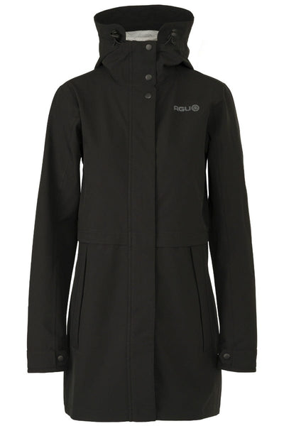 Puch Parka Regenmantel Urban Outdoor Damen Schwarz