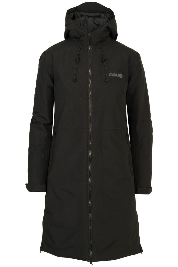 Seq II Winterregenmantel Urban Outdoor Damen Schwarz