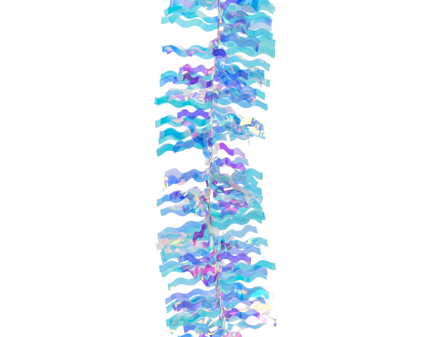 Decoris Lametta-Girlande, irisierend, 270 cm