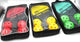 Jonotoys Holztennis -Set mit 4 Kugeln in 3 Farben erhältlich