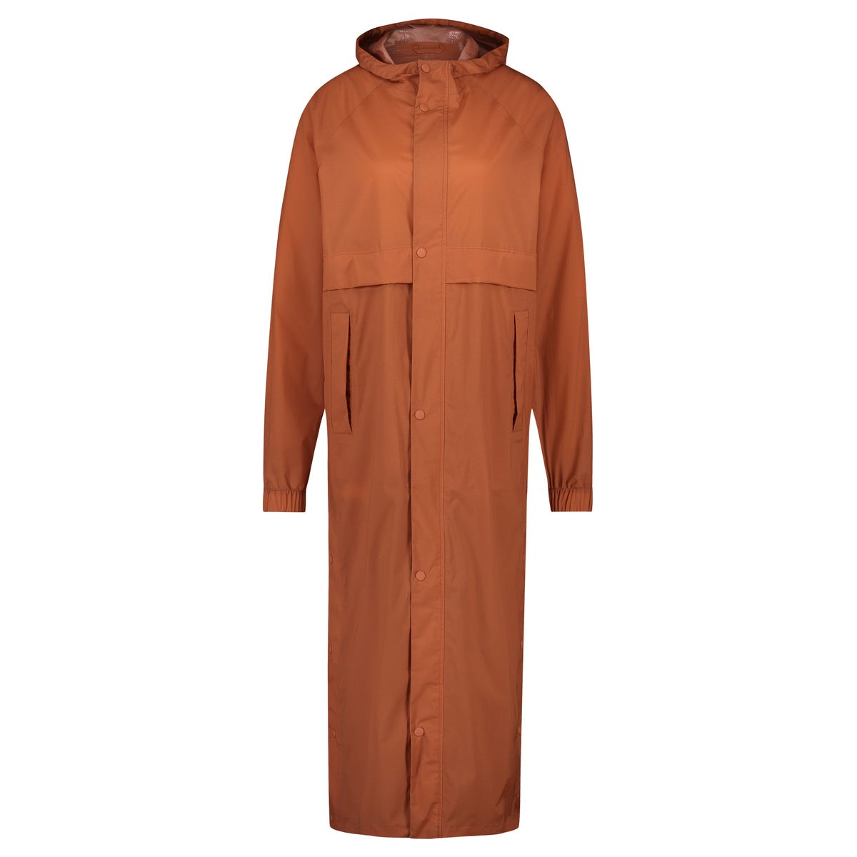 Packbarer Parka-Regenmantel für den urbanen Outdoor-Bereich
