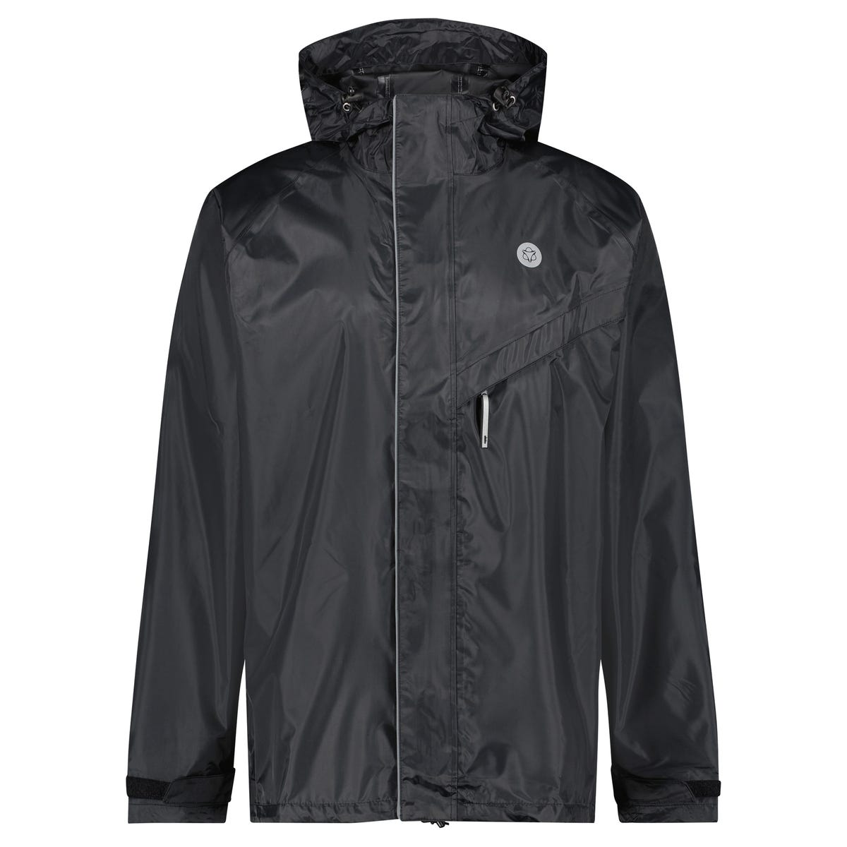 Agu Passat Regenmantel Essential Schwarz
