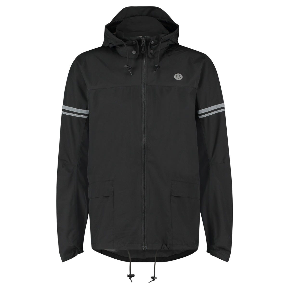 Agu Original Regenmantel Essential Schwarz