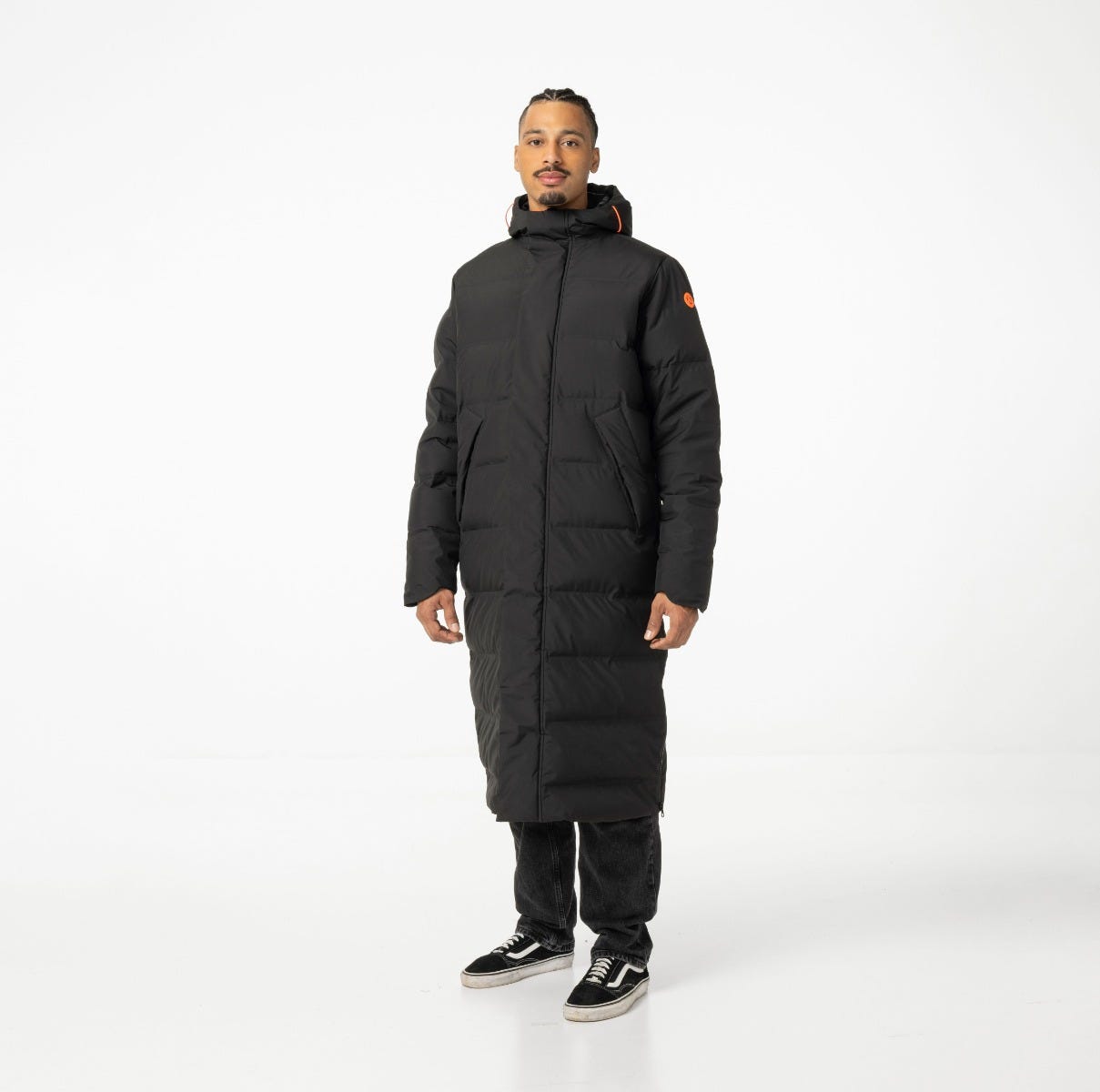 Puch Puffer langer Winterregenmantel urban im Freien