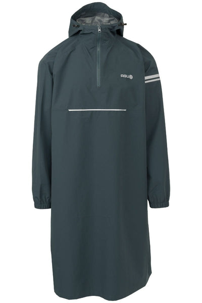 Agu Langarm-Regenponcho Urban Outdoor Deep Sea Green
