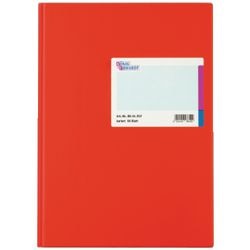 Kolumnenbuch König Ebhardt A4 210x297mm rot kariert 96 Blatt pro Buch