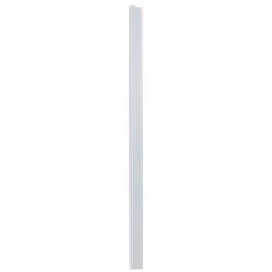Klemmrücken langlebig, A4, transparent, abgerundete Ecken, Kapazität 3 mm