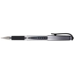 Imp Gelstift Mitsubishi Uni-Ball Act 1535, komfortabler Griff, mittlere 0,6 mm schwarze Kappe