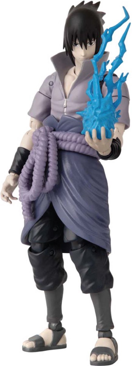 Bandai – Anime-Helden – Sasuke-Uchiha-Figur – Naruto Shippuden – Anime-Helden-Actionfigur 17 cm – offiziell lizenzierter Manga Naruto – Sasuke-Actionfigur – Spielzeug für Kinder ab 4 Jahren – 36902