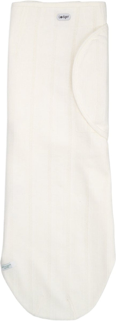 Lodger Wickeldecke Bundler Pointelle – Creme