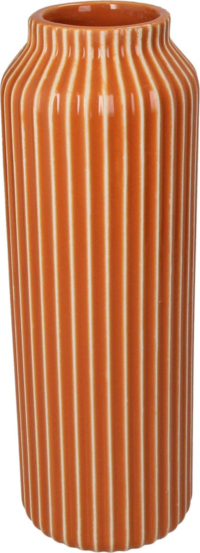 HD Collection Vase Steinzeug Terra 9,5x9,5x26cm