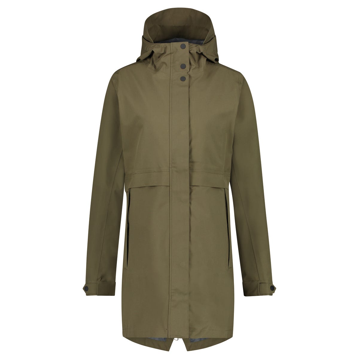 Puch Parka Regenmantel Urban Outdoor Damen Armeegrün