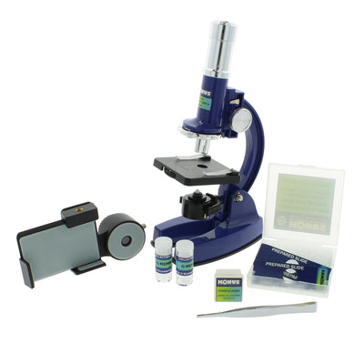 Konus Mikroskop Konustudy-4 150x-450x-900x mit Smartphone-Adapter