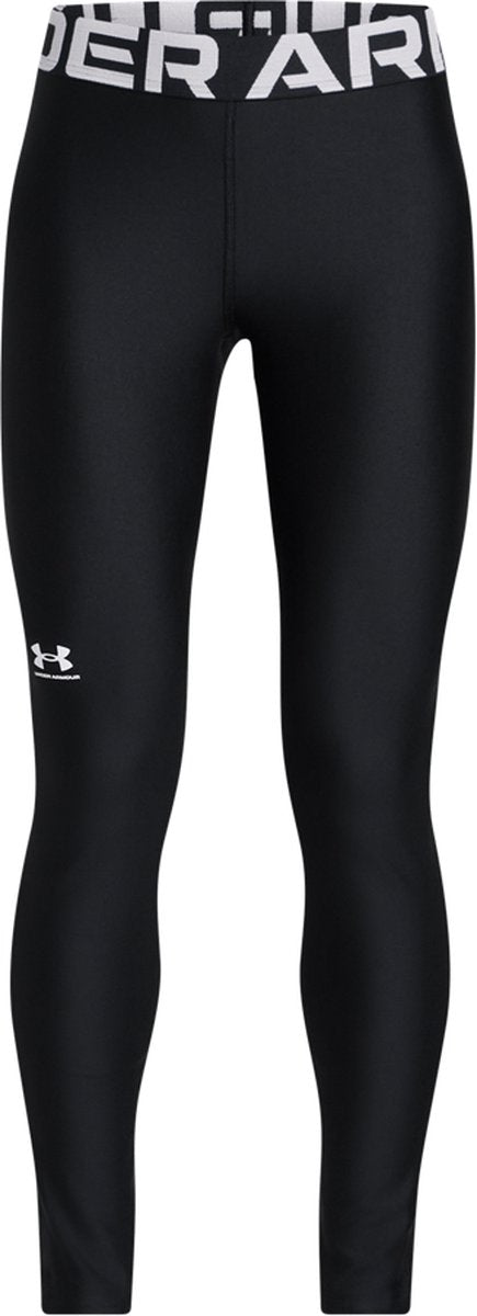 Under Armour HG Leggings Unisex Sportleggings - Schwarz - Weiß