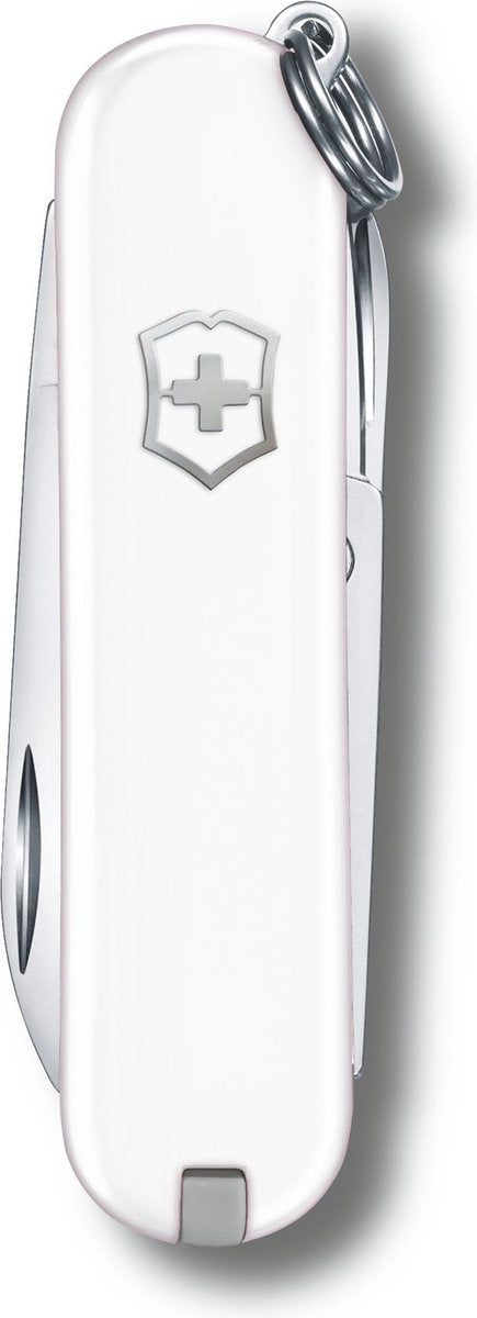 Victorinox klassisches SD-Taschenmesser – fallender Schnee – 7 Funktionen – Edelstahl