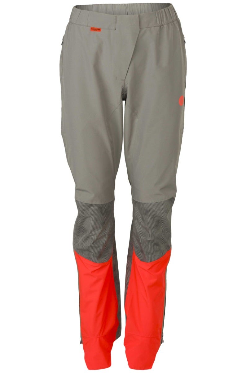 Tech-Regenhose Commuter Damen Hi-Vis Reflection Red
