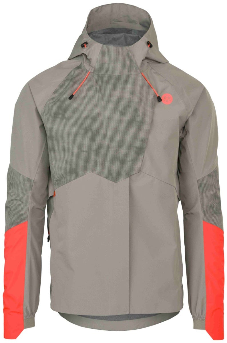 Puch Tech Regenmantel Commuter Herren Hi-Vis Reflection Red