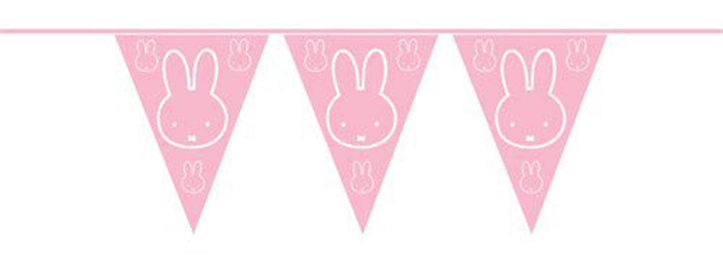 Flag -Linie Miffy Pink, 10mtr.