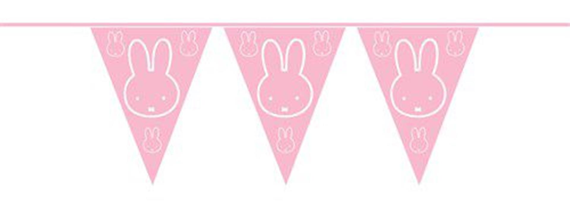 Flag -Linie Miffy Pink, 10mtr.