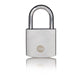 Yale 1065210 – Vorhängeschloss 50 mm Chrom hoch | 3 Stück