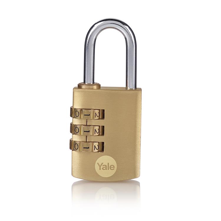 Yale 1065334 – Zahlenschloss 40 mm Standard | 6 Stück