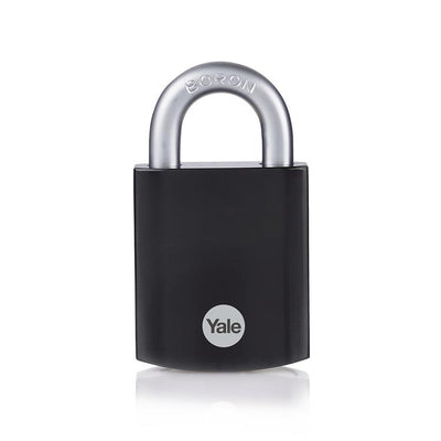 Yale 1065333 – Vorhängeschloss 45 mm gehärtet schwarz max | 6 Stück