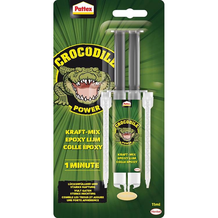 Pattex 1063790 – Krokodil-Exoxy 11 ml | 6 Stück