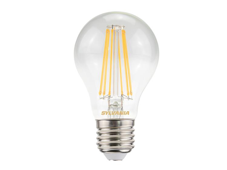 Sylvania 1052305 - toledo rt a60 cl 806lm 4000k e27 bl | 6 Stück