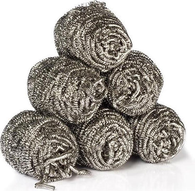 Starbright 1050770 – Edelstahlschwämme 6 Stück 20 gr, Star Bright | 6 Stück