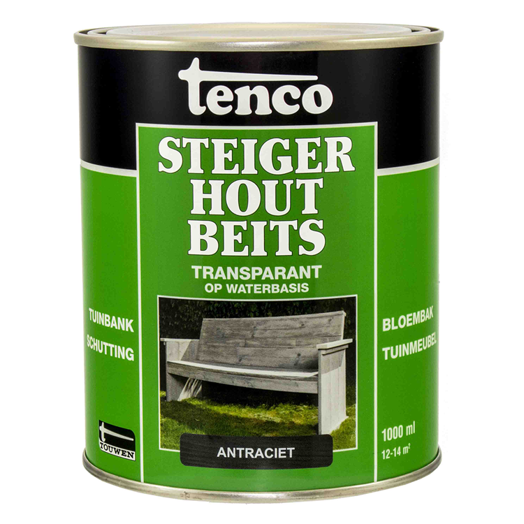 Tenco 1034288 – Gerüstholzlasur Antr Wash 1l | 3 Stück