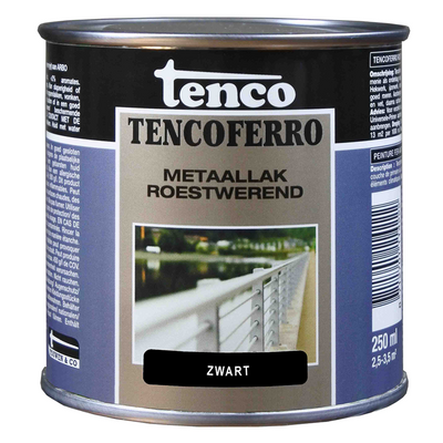 Tenco 1034302 – Eisen 407 schwarz 0,25 l | 4 Stück