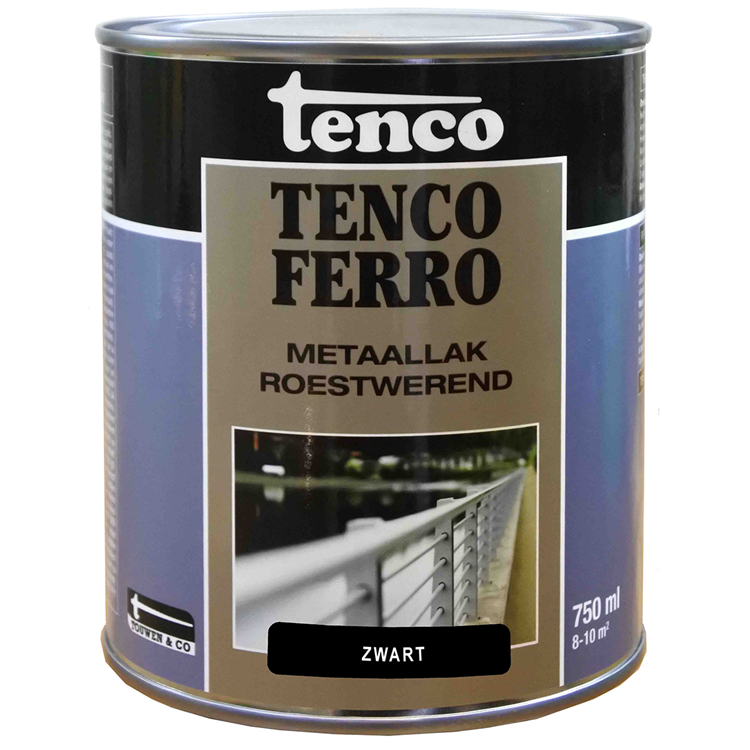 Tenco 1034303 – Eisen 407 schwarz 0,75 l | 3 Stück