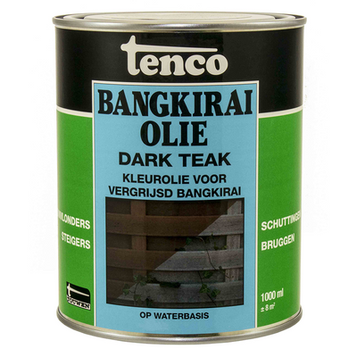 Tenco 1034325 - bangk.oil dunkles Teakholz 1l | 3 Stück