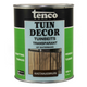 Tenco 1045124 - Gartendekor 1l transkastanienbraun | 3 Stück