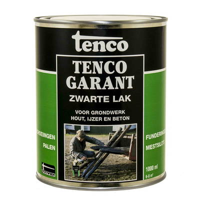 Tenco 1034384 – garantiert schwarze Farbe 1l | 3 Stück