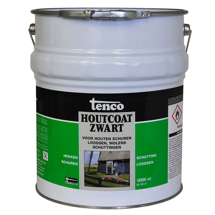Tenco 1034387 - Holzmantel schwarz 10l | 1 Stk