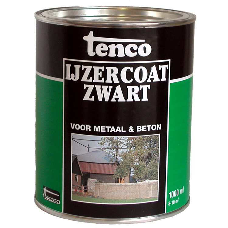 Tenco 1034391 - Eisenmantel schwarz 1ltr | 3 Stück