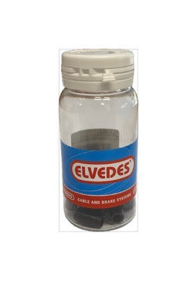 Elvedes Cable Systems BV Elvedes Elv1003 Weinmann Aderendhülse 5,3 mm. PVC schwarz (25)
