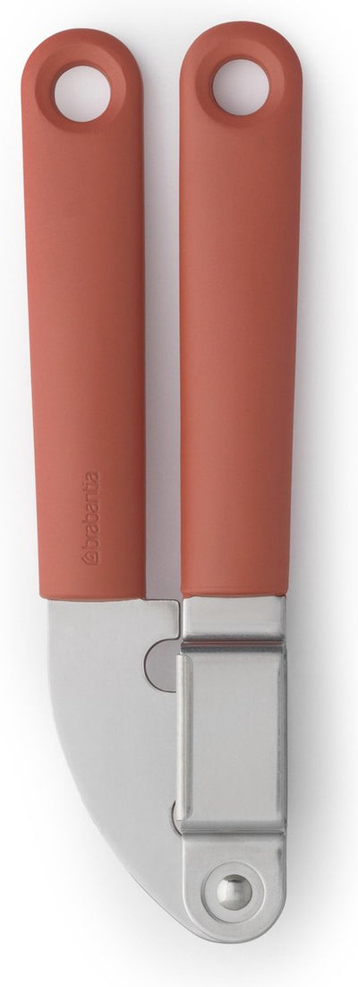 Brabantia leckere+ Knoblauchpresse – Terrakottarosa