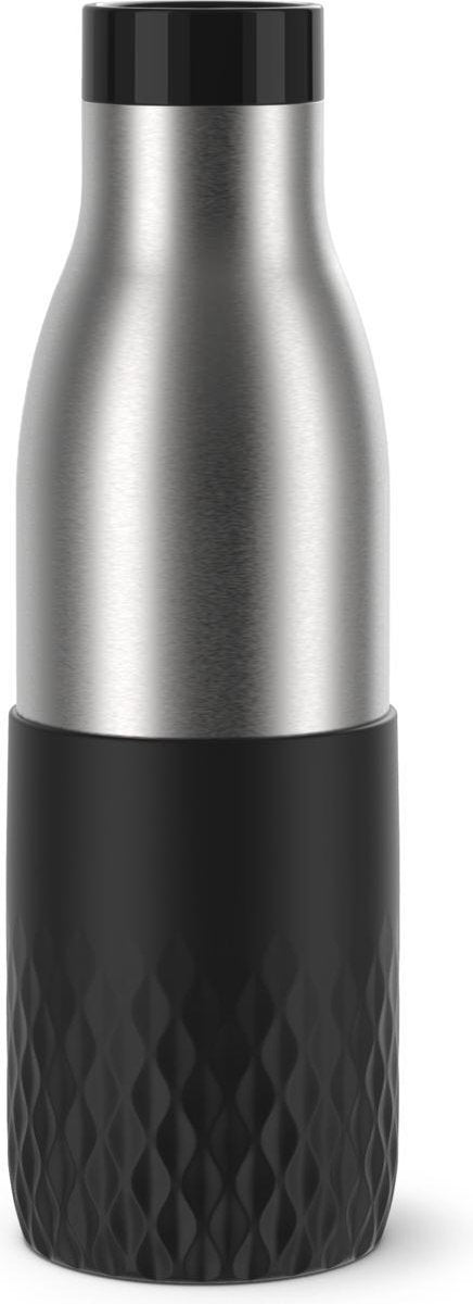 Tefal Bludrop Sleeve N3110510 Thermosflasche – 500 ml – Edelstahl – Schwarz – isolierend – auslaufsicher