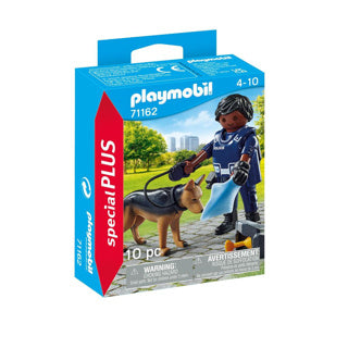 Playmobil Specials Polizist bei Speurhond 71162