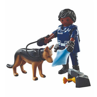 Playmobil Specials Polizist bei Speurhond 71162